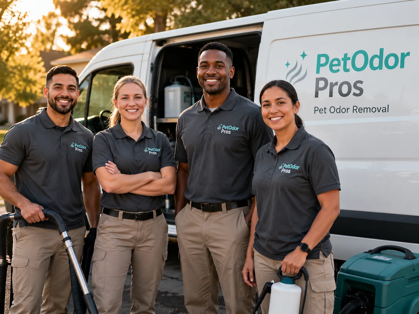 Pet Odor Removal team serving Addison, PA